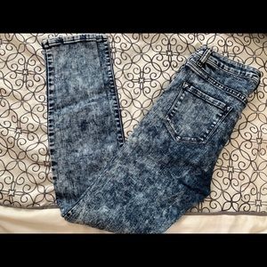 Bleached jeans